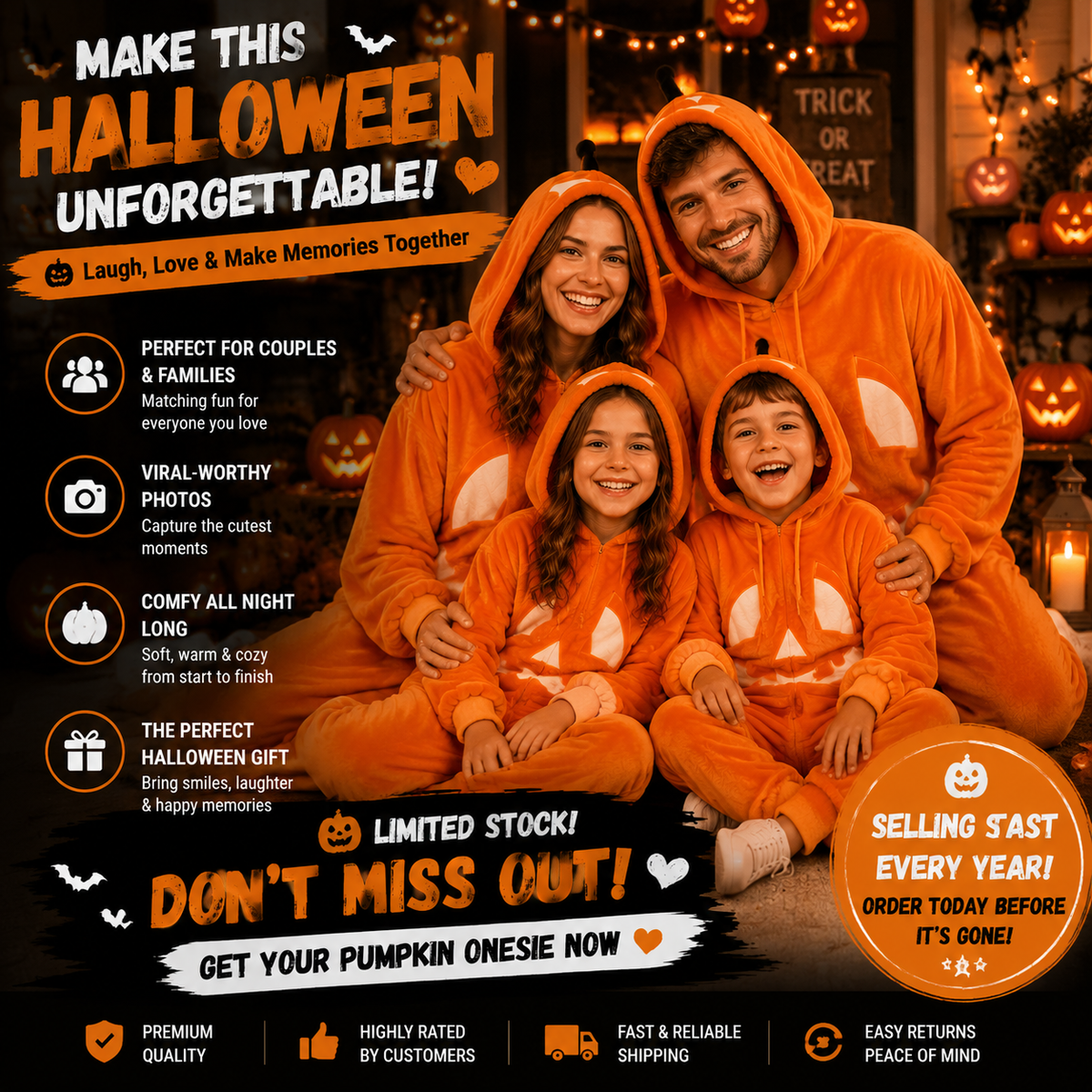 Hudson & Jurgen – Halloween Plush Onesie