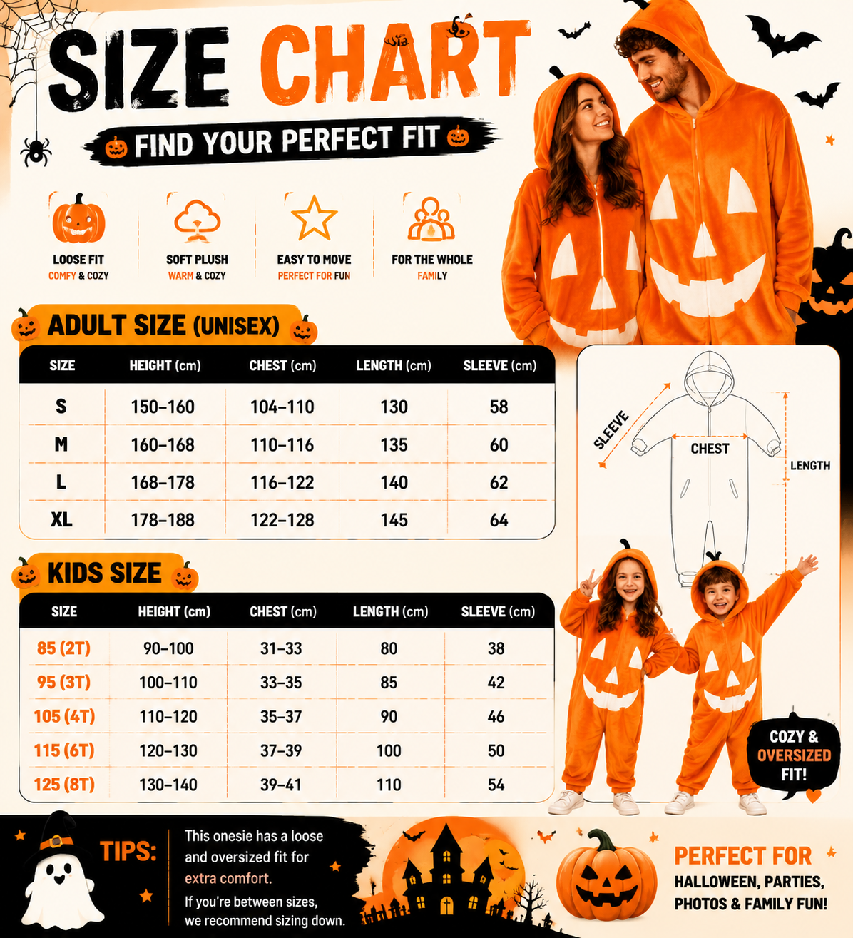 Hudson & Jurgen – Halloween Plush Onesie