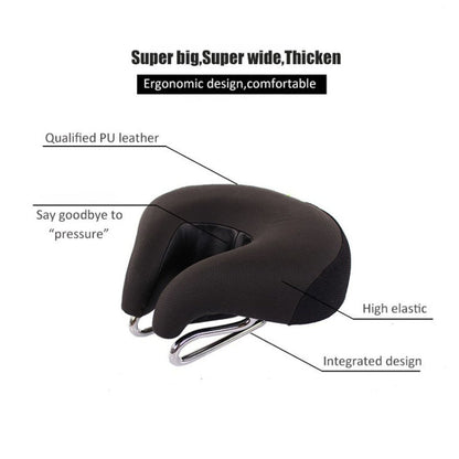 Hudson & Jurgen – Bike Saddle with Thick Soft Padding | Ergonomic Design for Ultimate Cycling Comfort