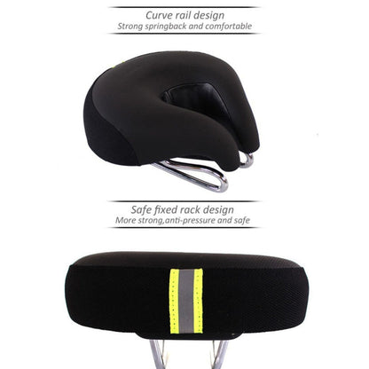 Hudson & Jurgen – Bike Saddle with Thick Soft Padding | Ergonomic Design for Ultimate Cycling Comfort