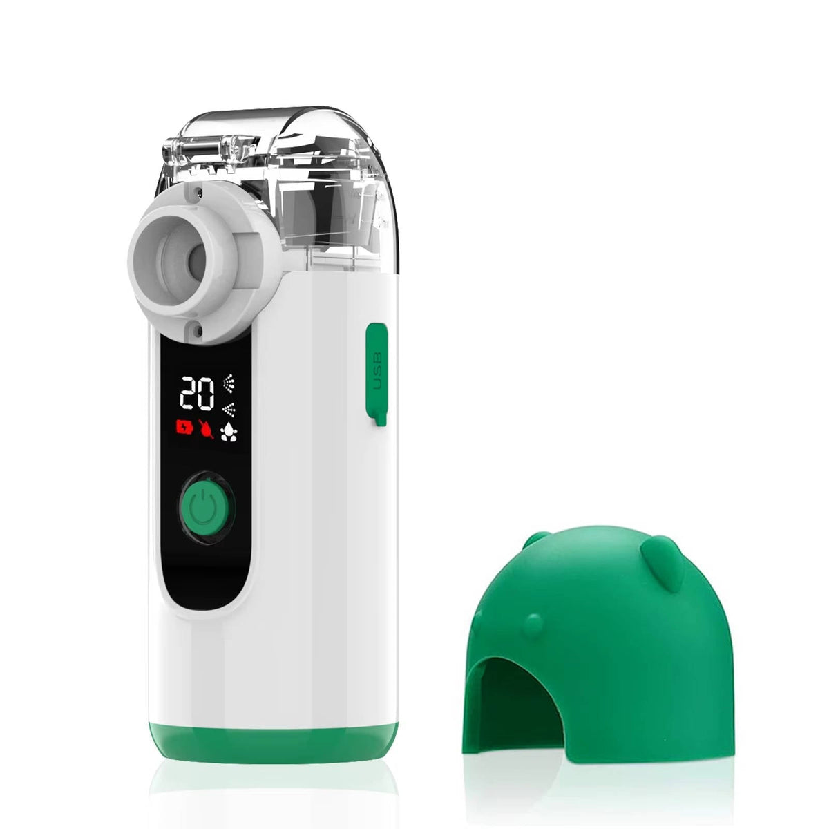 Hudson & Jurgen – Compact USB Rechargeable Mist Inhaler with Whisper-Quiet Operation | Portable Relief for Easy Breathing