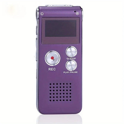 Hudson & Jurgen – Compact Voice Recorder | Voice Activated Audio Recorder with High-Quality Capture | Portable Device for Efficient Sound Recording
