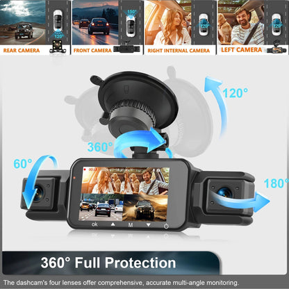 Hudson & Jurgen – Comprehensive Wireless Dash Camera System with Night Vision & 4 Cameras for Enhanced Safety