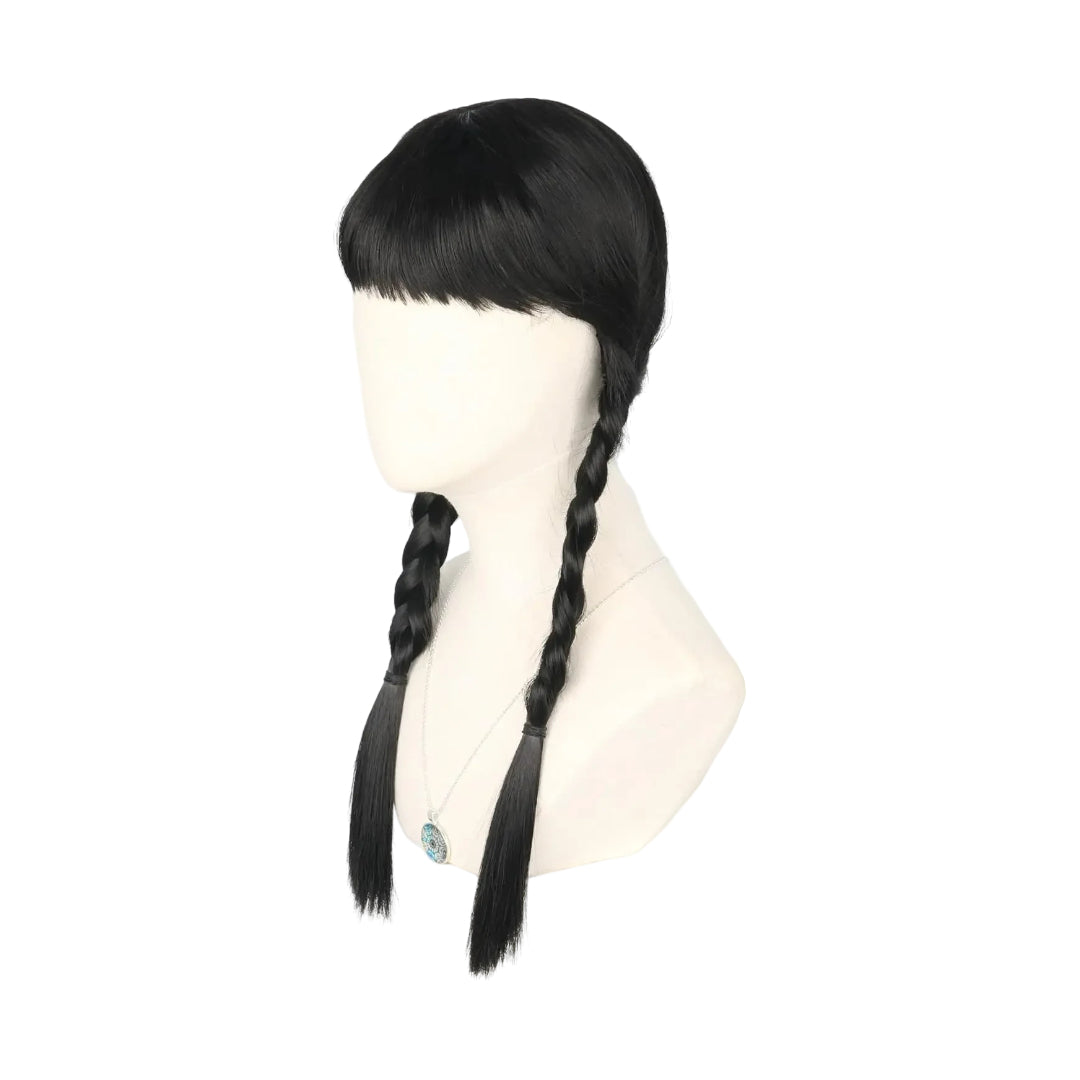 Hudson & Jurgen – Costume Wig | Braided Hair Design for Halloween & Themed Events | Easy Dress Up Accessory