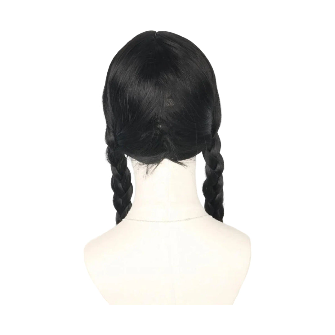 Hudson & Jurgen – Costume Wig | Braided Hair Design for Halloween & Themed Events | Easy Dress Up Accessory