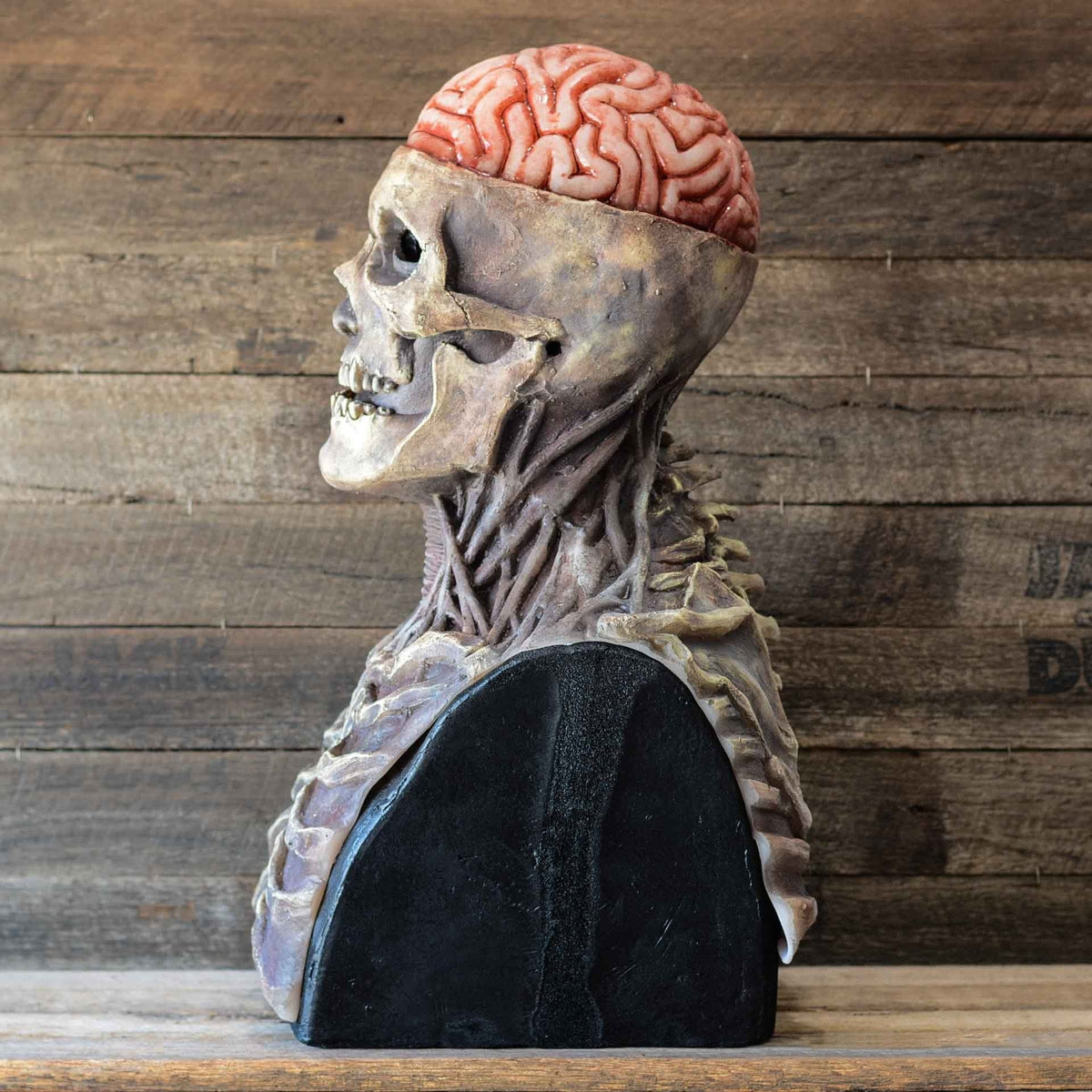 Hudson & Jurgen – Creepy Skeleton Mask | Realistic Skull Mask with Moving Jaw for Halloween Fun