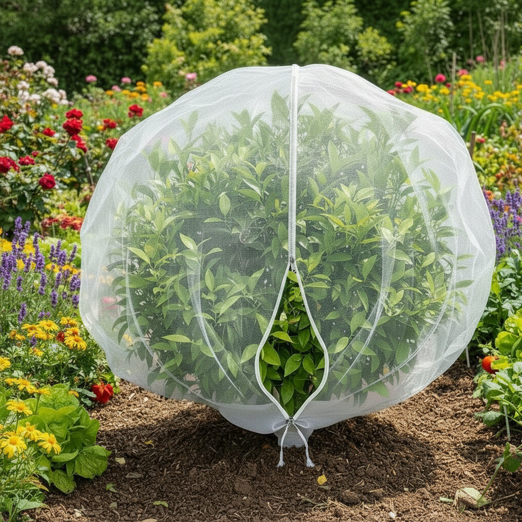 Hudson & Jurgen – Fruit Protection Bags with Adjustable Drawstring Closure | Breathable Mesh for Pest Defense