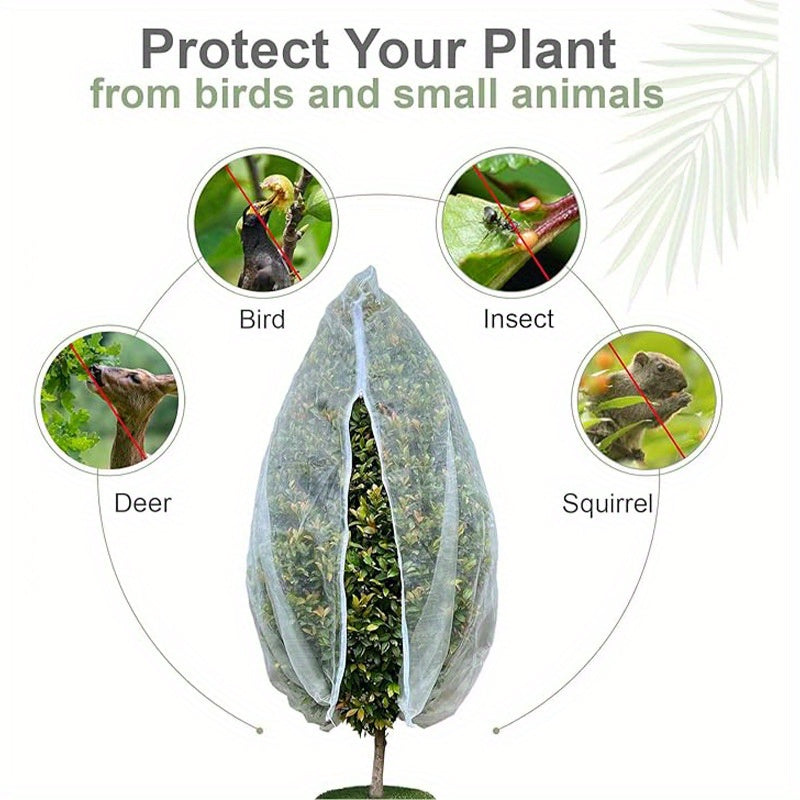 Hudson & Jurgen – Fruit Protection Bags with Adjustable Drawstring Closure | Breathable Mesh for Pest Defense