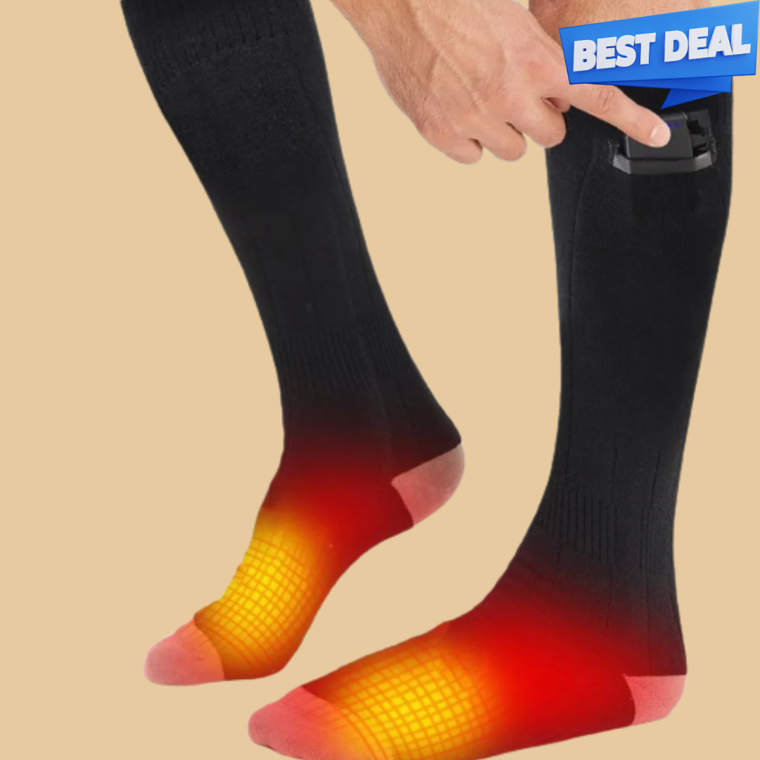 3 paar unisex verwarmde sokken