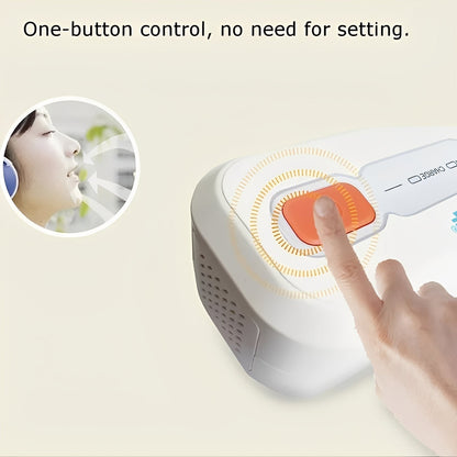 Hudson & Jurgen – Effortless CPAP Cleaner | Ozone Sanitization with Quick 30-Minute Cycle | Compact Design for Easy Travel