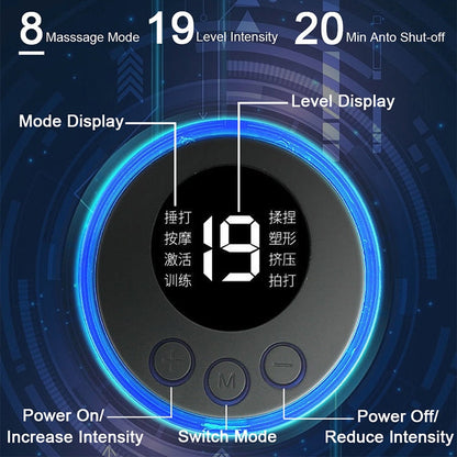 Foldbar elektrisk fodmassager - EMS fodmassager