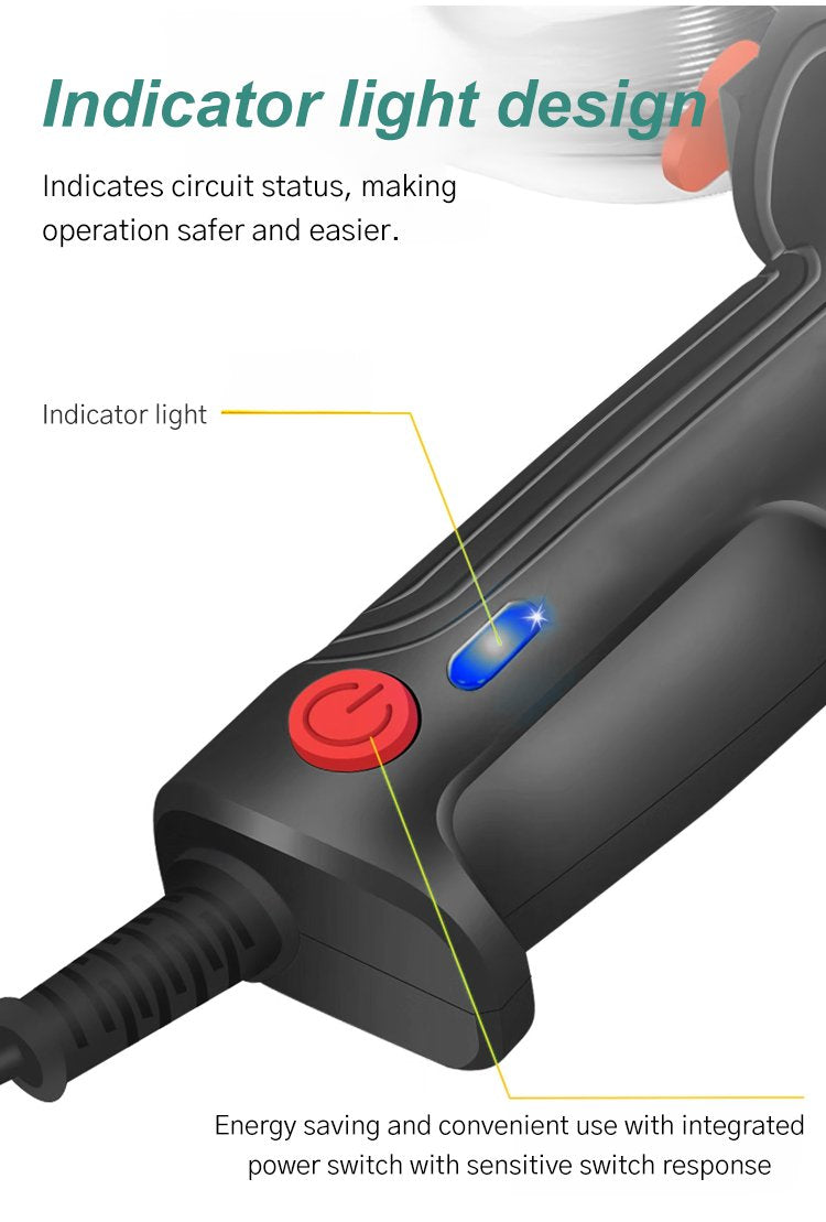Hudson & Jurgen – Elektrisk svejseværktøj | 2-i-1-svejser med hurtig opvarmning på 20s | Ergonomisk design til effektiv svejsning og skæring