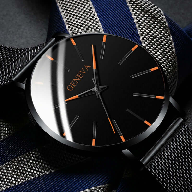 Hudson & Jurgen – Elegant Minimalist Wristwatch with Slim Design for Effortless Style