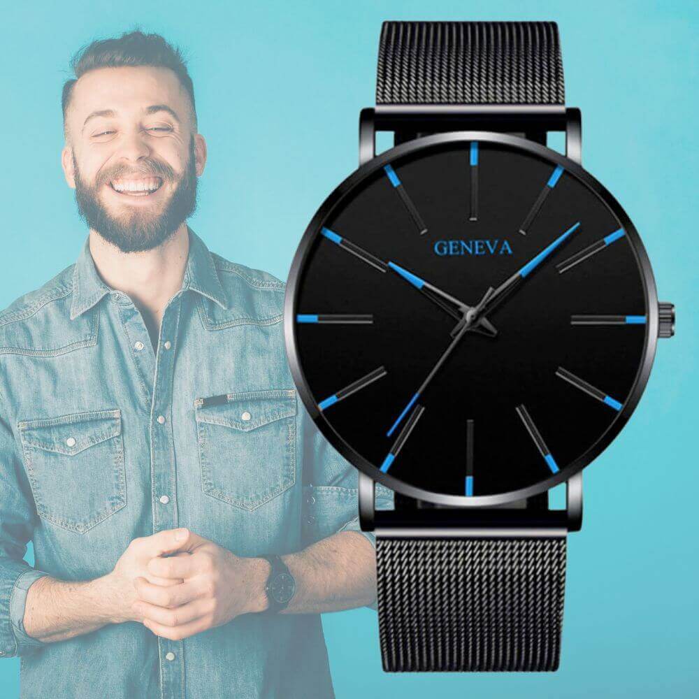 Hudson & Jurgen – Elegant Minimalist Wristwatch with Slim Design for Effortless Style