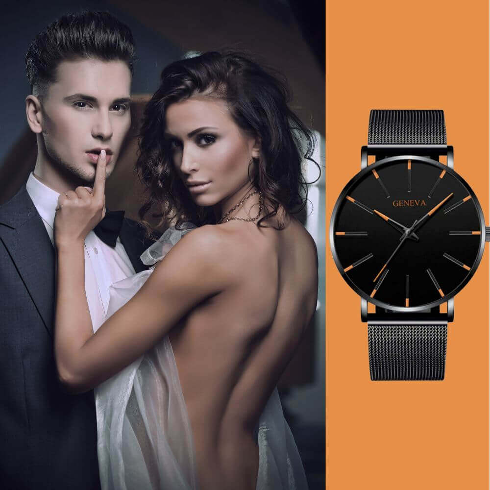 Hudson & Jurgen – Elegant Minimalist Wristwatch with Slim Design for Effortless Style