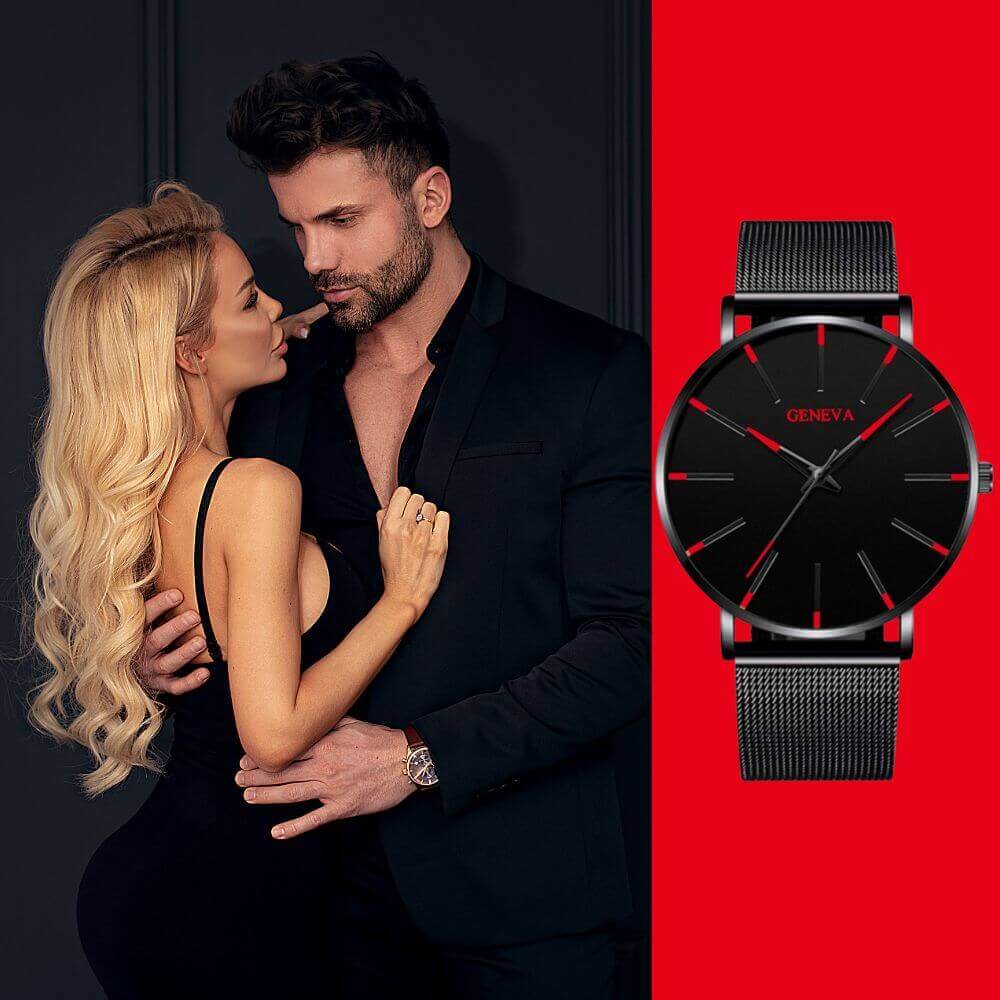 Hudson & Jurgen – Elegant Minimalist Wristwatch with Slim Design for Effortless Style