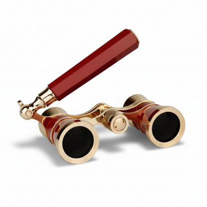 Hudson & Jurgen – Elegant Opera Glasses | Theater Binoculars with 3x Magnification | Compact Design for Clear Viewing