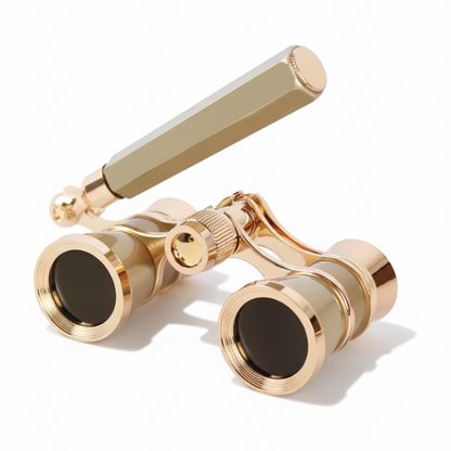 Hudson & Jurgen – Elegant Opera Glasses | Theater Binoculars with 3x Magnification | Compact Design for Clear Viewing