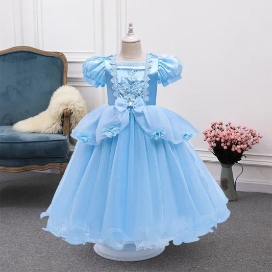 Ventayo – Bezauberndes Prinzessinnenkostüm | Ballkleid für Mädchen mit weitem Rock | Perfekt für Halloween und Mottopartys