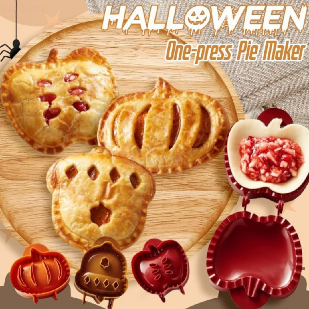 Hudson & Jurgen – Festive Pie Maker | Spooky-Shaped Baking Tool for Halloween Treats