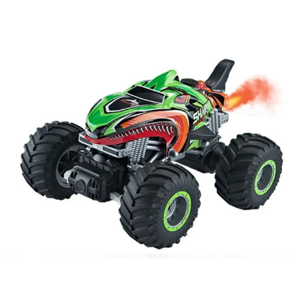 Rc fjernstyret monstertruck offroad 4x4 hajgraver klatrerock driftebil