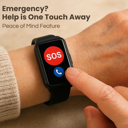 Hudson & Jurgen – Smartwatch for Seniors with Fall Detection & GPS Tracking | Essential Safety Features for Independence