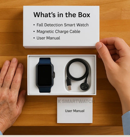 Hudson & Jurgen – Smartwatch for Seniors with Fall Detection & GPS Tracking | Essential Safety Features for Independence