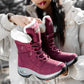 Lucina Winter Warm Mid-Calf Snow Boots for Women