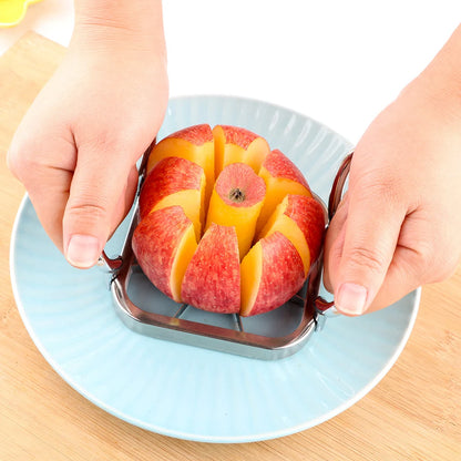 Multi-Functional Stainless Steel Cutter – Effortless Slicing for Fruits & Vegetables