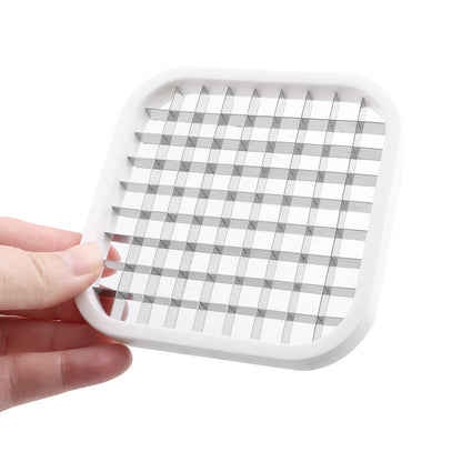 Multi-Functional Stainless Steel Cutter – Effortless Slicing for Fruits & Vegetables