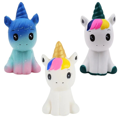 Squishy Unicorn Simulation Toy