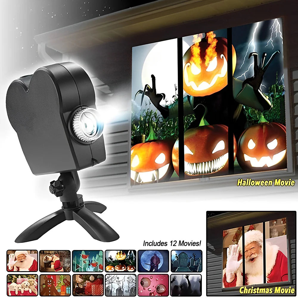 Hudson & Jurgen – 3D-holografische Halloween-Dekoration