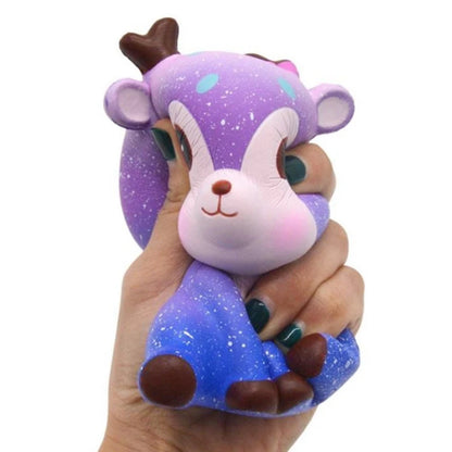 Jumbo Kawaii Galaxy Deer Squishy Toy