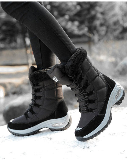 Lucina Winter Warm Mid-Calf Snow Boots for Women