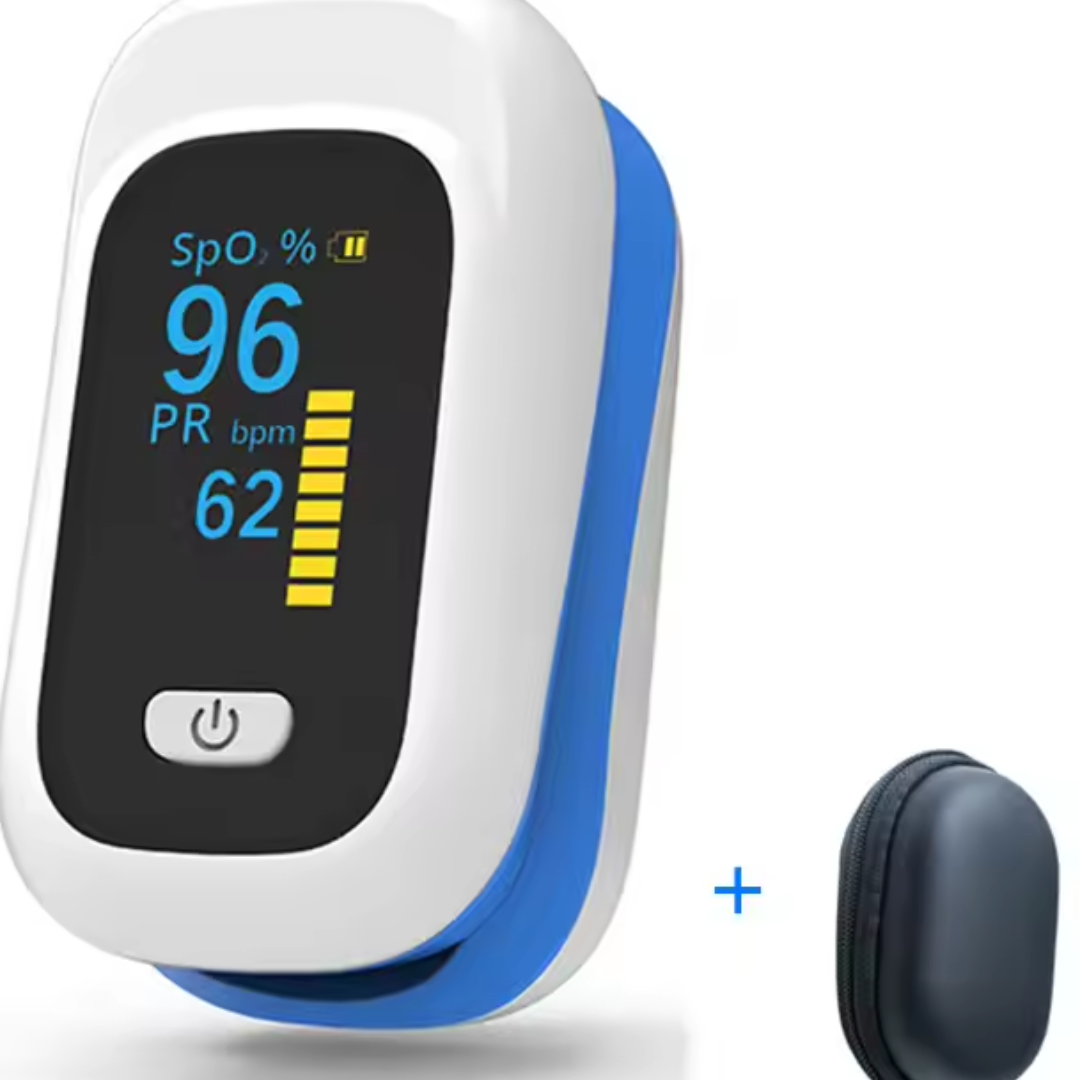 Hudson & Jurgen – Health Tracker | Finger Oximeter with OLED Display & Long Battery Life | Portable Device for Accurate Monitoring