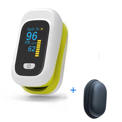Hudson & Jurgen – Health Tracker | Finger Oximeter with OLED Display & Long Battery Life | Portable Device for Accurate Monitoring