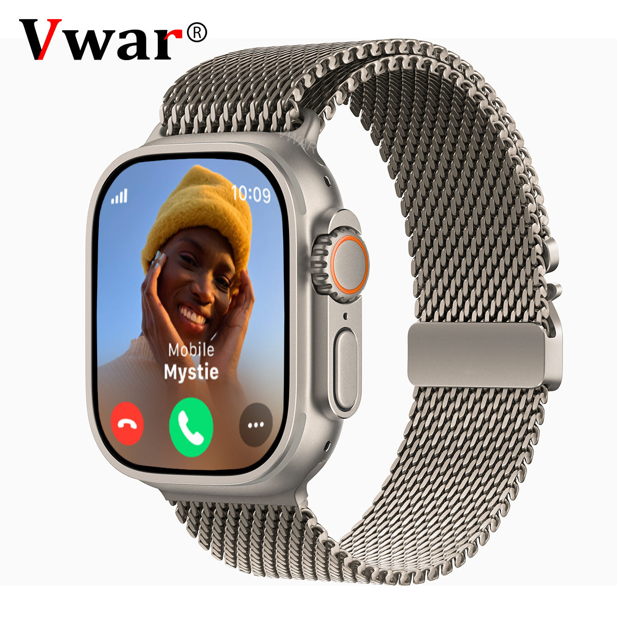 Hudson & Jurgen – Smart Watch with AMOLED Display & 4G Connectivity | Ultra-Slim Design for Seamless Access