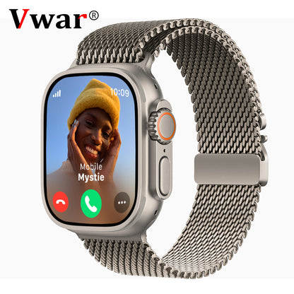 Hudson & Jurgen – Smart Watch with AMOLED Display & 4G Connectivity | Ultra-Slim Design for Seamless Access