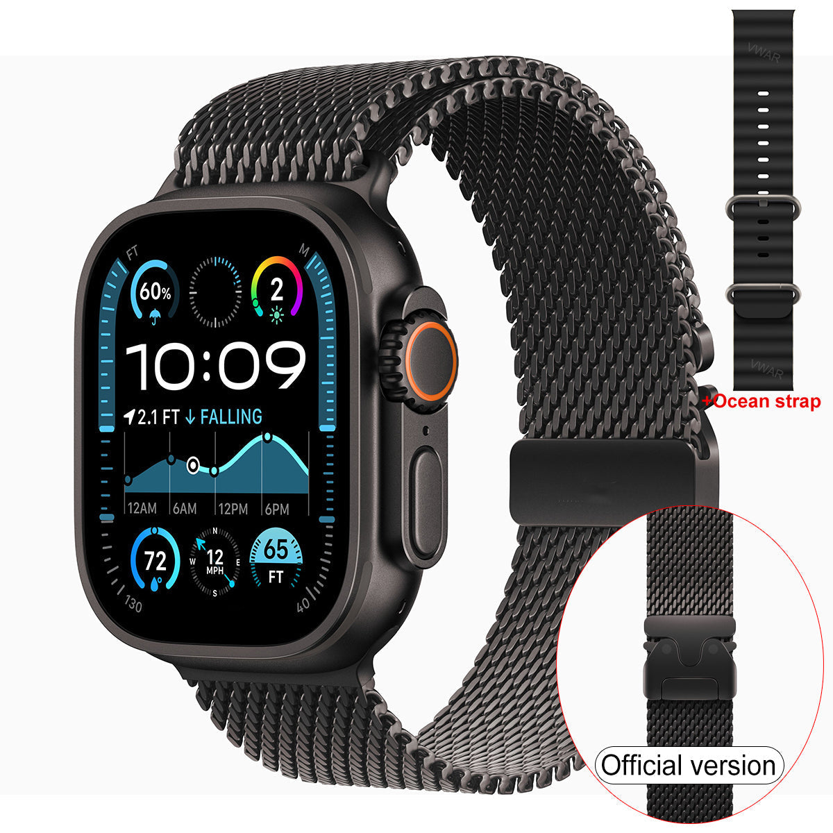 Hudson & Jurgen – Smart Watch with AMOLED Display & 4G Connectivity | Ultra-Slim Design for Seamless Access