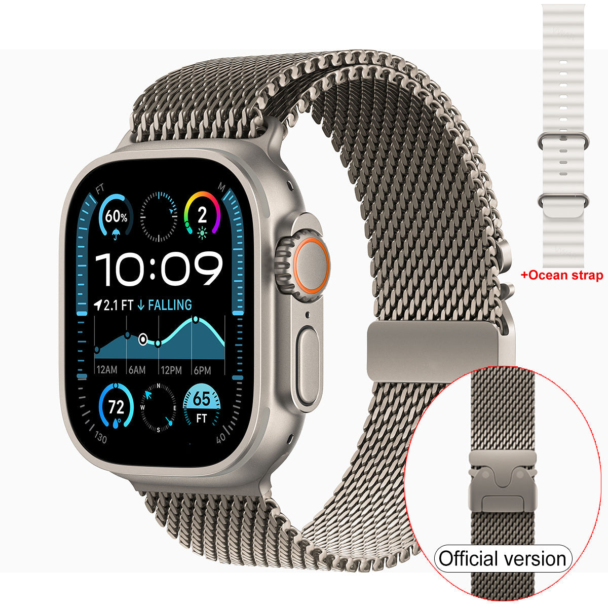 Hudson & Jurgen – Smart Watch with AMOLED Display & 4G Connectivity | Ultra-Slim Design for Seamless Access