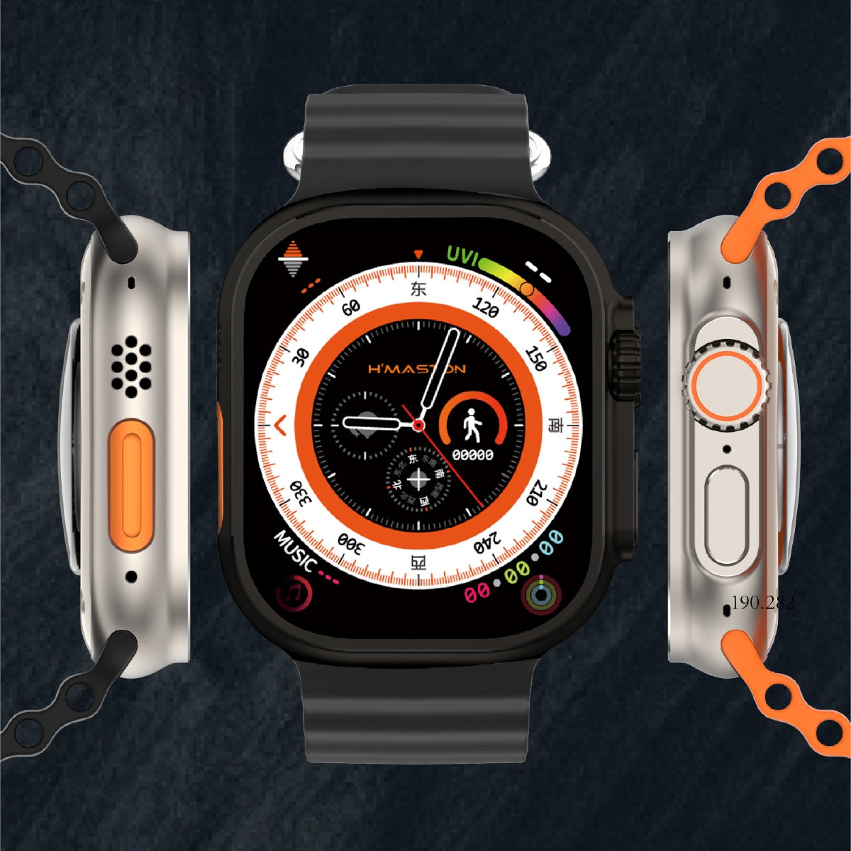 Hudson & Jurgen – Smart Watch with AMOLED Display & 4G Connectivity | Ultra-Slim Design for Seamless Access