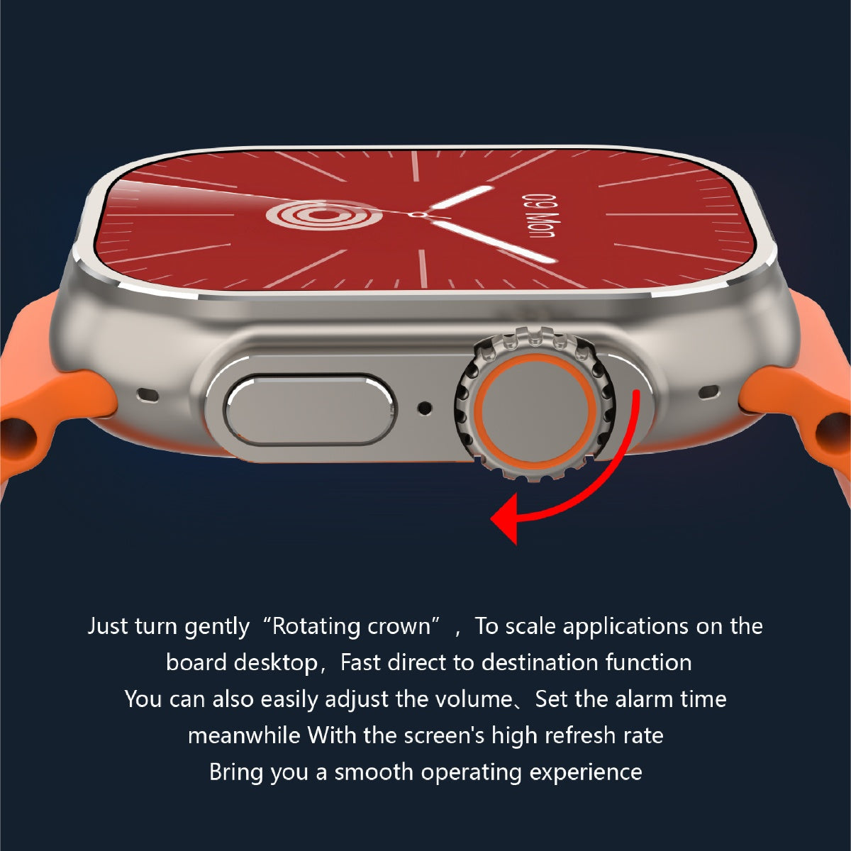 Hudson & Jurgen – Smart Watch with AMOLED Display & 4G Connectivity | Ultra-Slim Design for Seamless Access