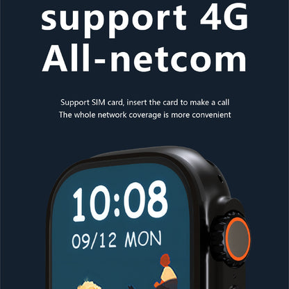 Hudson & Jurgen – Smart Watch with AMOLED Display & 4G Connectivity | Ultra-Slim Design for Seamless Access