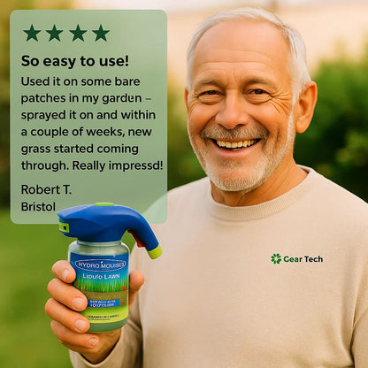 Hudson & Jurgen – Lawn Repair Spray with Advanced Hydroseeding Technology | Effortless Solution for Lush Green Lawns