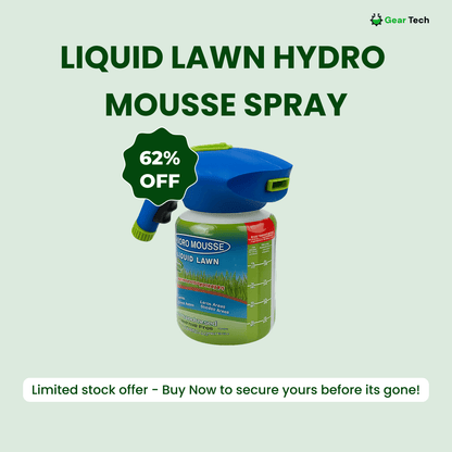 Hudson & Jurgen – Lawn Repair Spray with Advanced Hydroseeding Technology | Effortless Solution for Lush Green Lawns