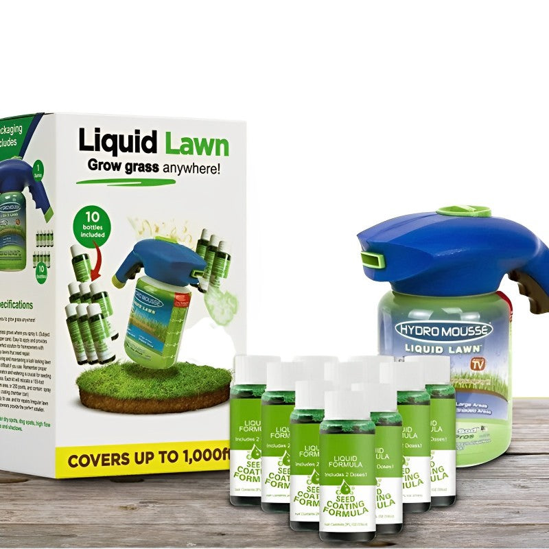 Hudson & Jurgen – Lawn Repair Spray with Advanced Hydroseeding Technology | Effortless Solution for Lush Green Lawns