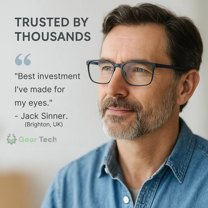 Hudson & Jurgen – Intelligent Progressive Glasses | Cutting-Edge Lenses for All-Day Clarity | Versatile Vision Solution