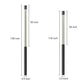 Cylinder Shaped Black Modern Outdoor Post LED Post Light