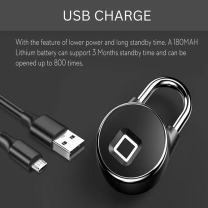 Smart fingeraftryks-lås med Bluetooth-adgang