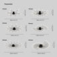 Flush Mount Ceiling Light Fireworks | Living Room/Bedroom
